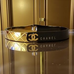 Black And Gold Clamper Bracelet